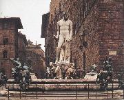 AMMANATI, Bartolomeo Fountain of Neptune   nnn oil painting reproduction